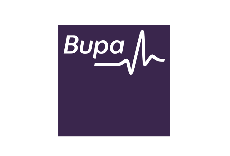 Some of our collaborators | Bupa logo