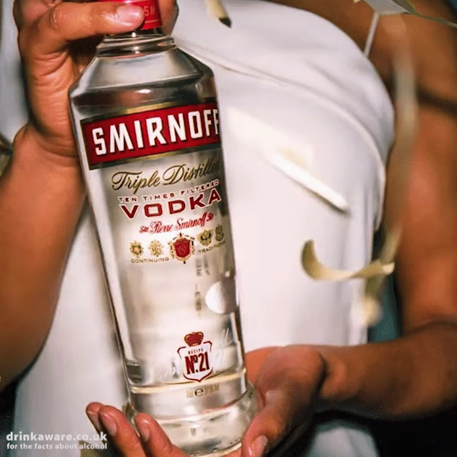 Smirnoff. Social brand photography.